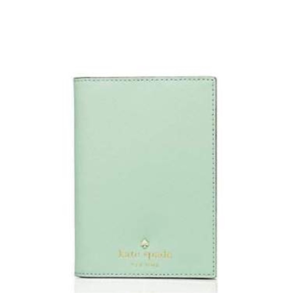 kate spade Accessories Rare Kate Spade Passport Holder Mint Green